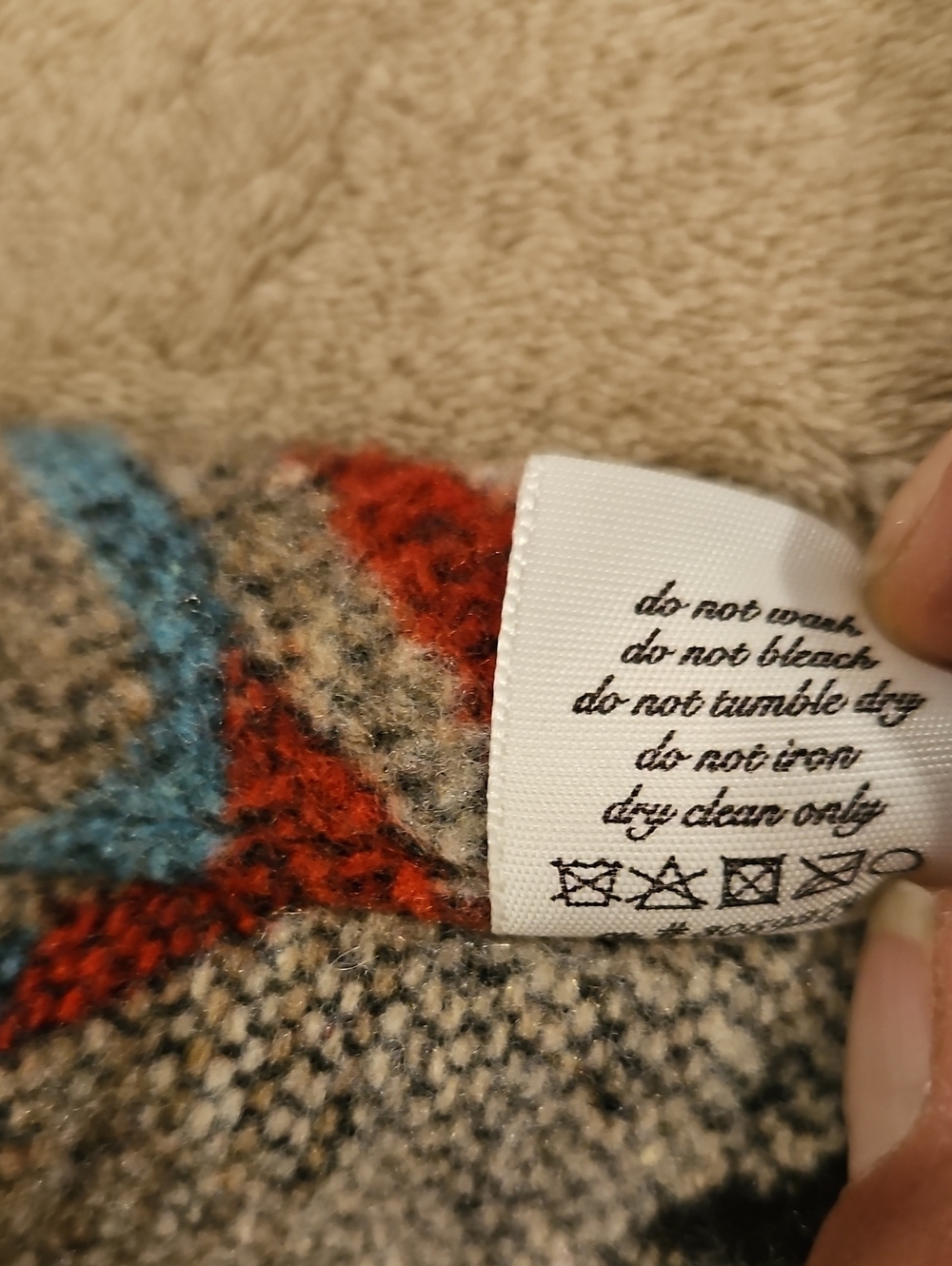 Women's Neutral Aztec Pattern Button-Front Coat - Picture 12 of 12